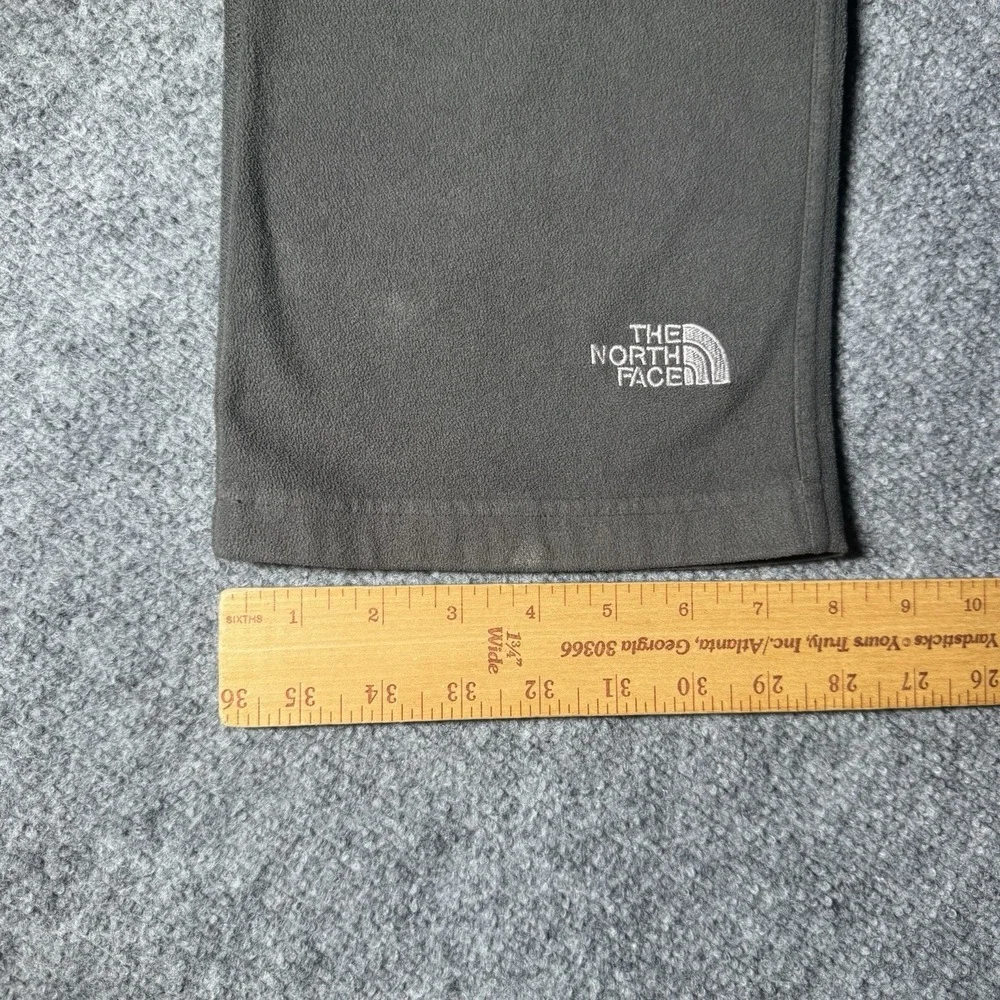 The North Face TKA 100 Fleece Pants Grey Size Men Medium Fit 30x30 Warm Cozy